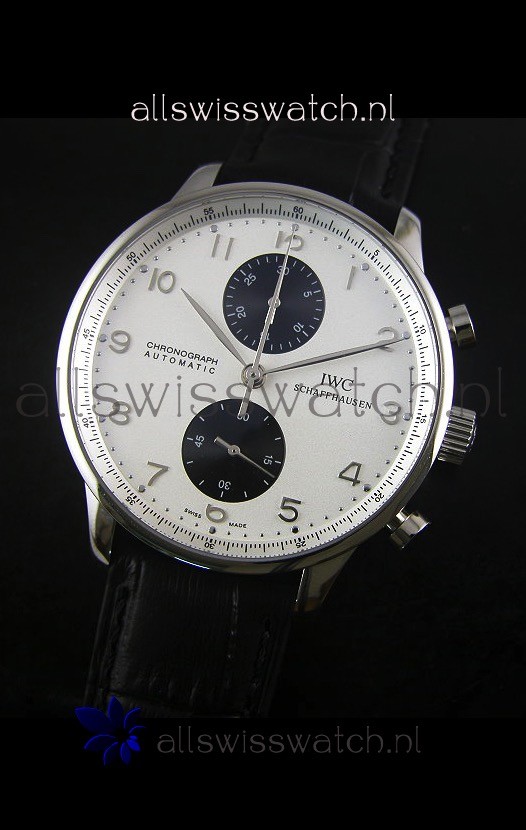 IMG_9081 IWC Portuguese Chronographin Steel Case - 1:1 Mirror Edition Replica 4