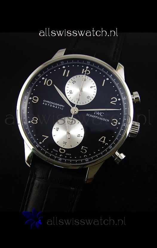 IMG_9081 IWC Portuguese Chronographin Steel Case - 1:1 Mirror Edition Replica 4