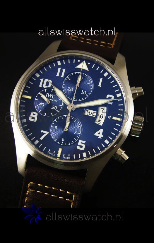 IMG_9081 IWC Pilot IW377706 Chronograph Le Petit Prince Edition 1:1 Mirror Replica 4