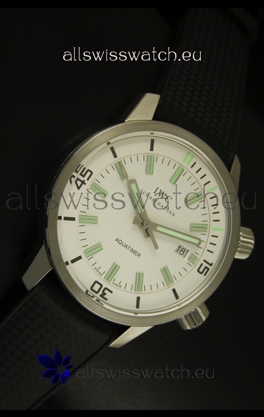 IMG_9081 IWC Aquatimer Automatic Vintage 1967 in White Dial Replica 4