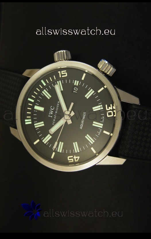IMG_9081 IWC Aquatimer Automatic Vintage 1967 in Black Dial Replica 4