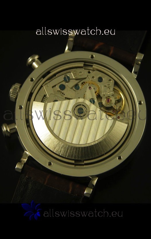 IWC Portofino Chronograph in Rose Gold Case Grey Dial Replica 4