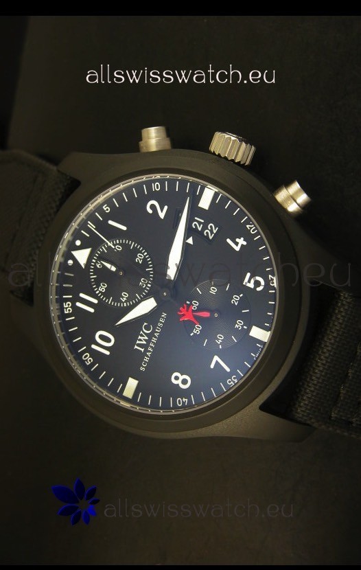 IMG_9081 IWC Pilot Top Gun Chronograph - 1:1 Mirror Edition Replica 4