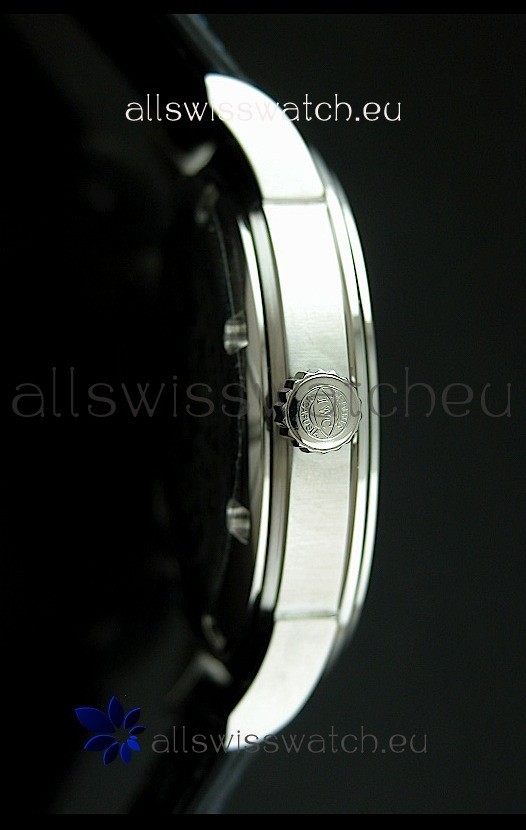 IWC Schaffhausen Ingenuier Vintage Automatic in Black Strap Replica 4