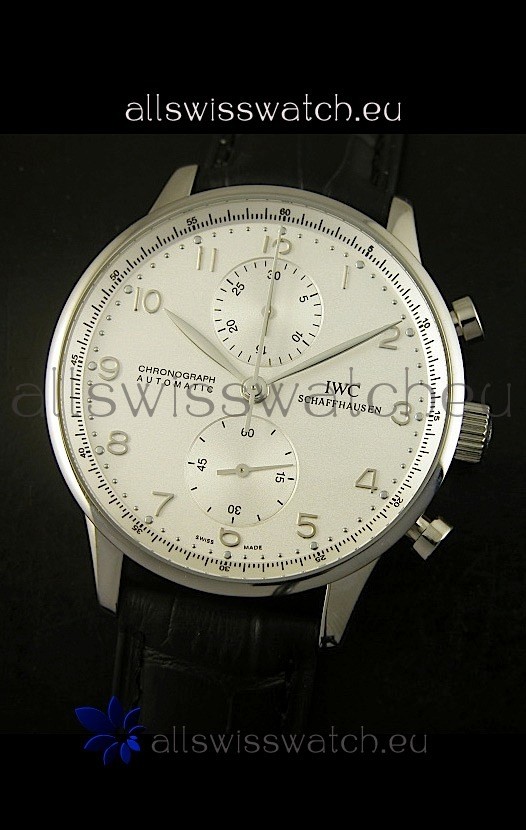 IMG_9081 IWC Portuguese Chronographin Steel Case - 1:1 Mirror Edition Replica 4