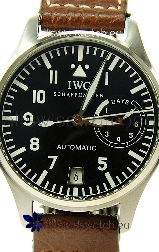 IMG_9081 IWC Big Pilotin Black Dial Replica 4