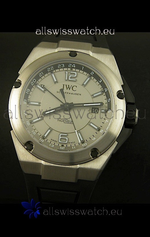 IMG_9081 IWC Ingenieur Full Titaniumin Grey Dial Replica 4