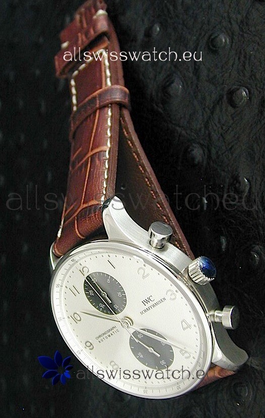 IMG_9081 IWC Portuguese Chronographin White Replica 4