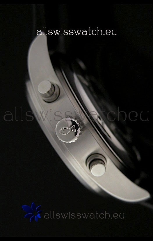 IWC Der Flieger Chronographin Black Replica 4