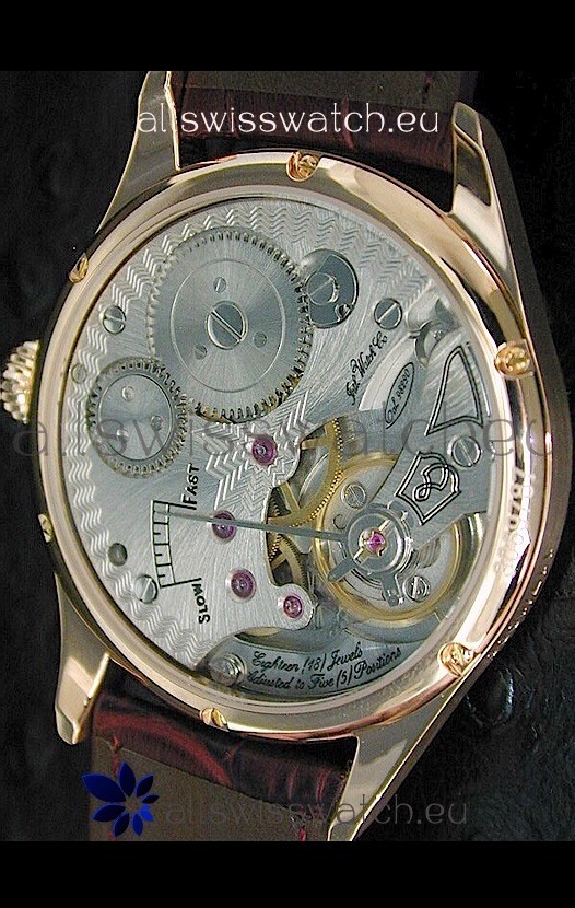 IMG_9081 IWC Portuguese in Rose Gold Casing Replica 4