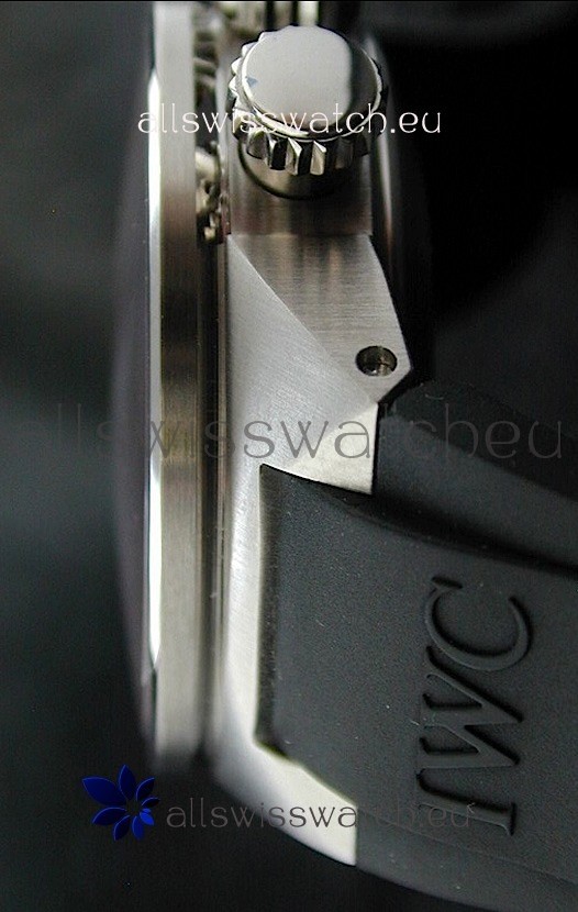 IMG_9081 IWC Aquatimer Chrono Automatic in Black Dial Replica 4