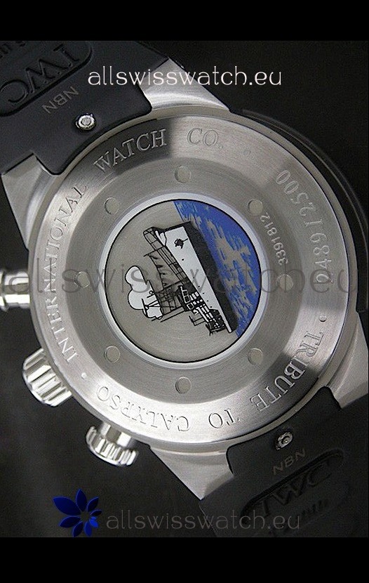 IMG_9081 IWC Aquatimer Chrono Automatic in Blue Dial Replica 4