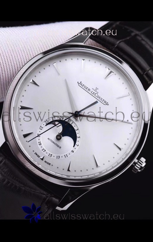 IMG_9081 Jaeger LeCoultre Master Ultra Thin Moon Stainless Steel 1:1 Mirror Replica 4