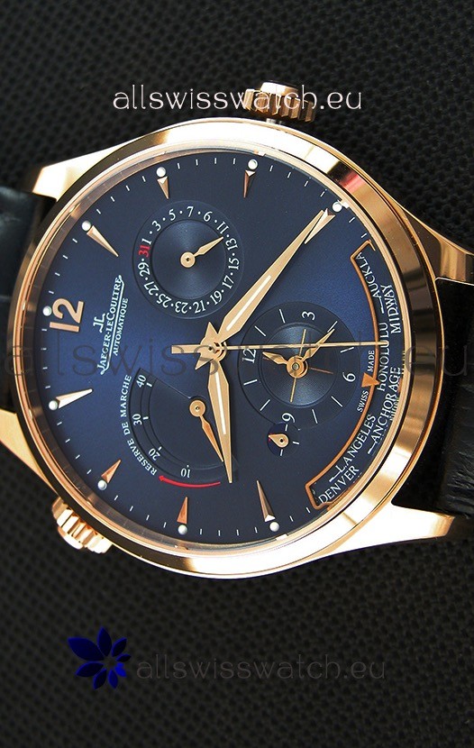 IMG_9081 Jaeger LeCoultre Master Geographic Power Reserve Pink Gold Replica 4