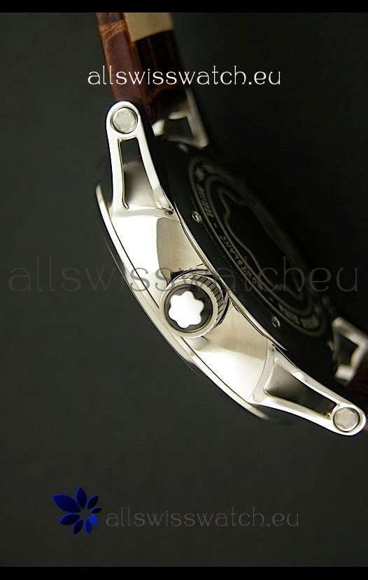 IMG_9081 Mont Blanc Timewalker Automatic in Silver Dial - Ultimate Mirror Replica 4
