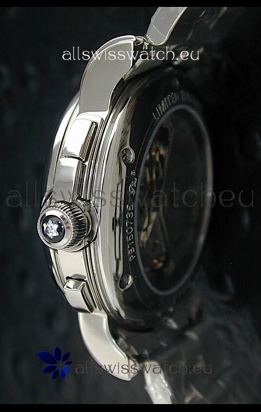 IMG_9081 Mont Blanc Meisterstuck Star GMT in Black Dial Replica 4