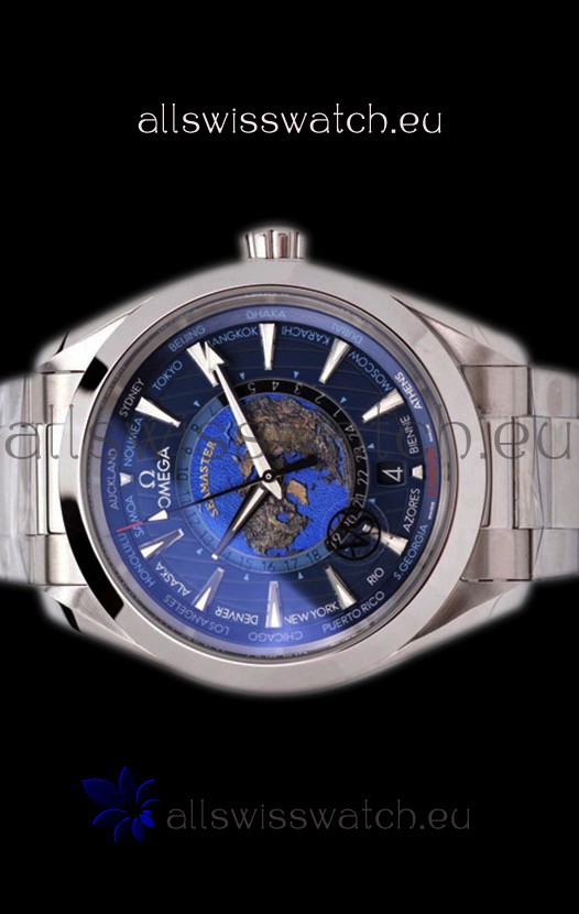 IMG_9081 Omega Seamaster Aqua Terra 150M GMT Worldtime Replica 4