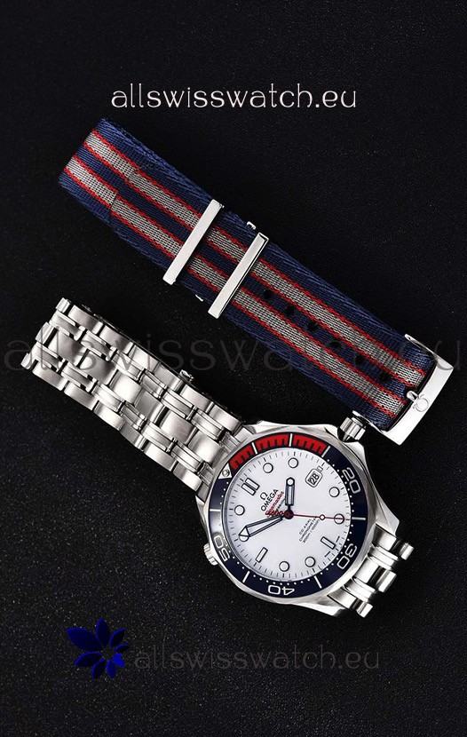 IMG_9081 Omega Seamaster Diver 300M 007 Commander's Edition 1:1 Mirror 904L Steel Replica 4