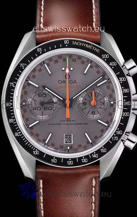 IMG_9081 Omega Speedmaster Racing Co-Axial Master ChronographGrey Dial Replica 4