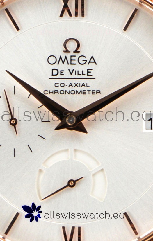 IMG_9081 Omega Co-Axial Prestige Power Reserve Pink Gold Replica 4