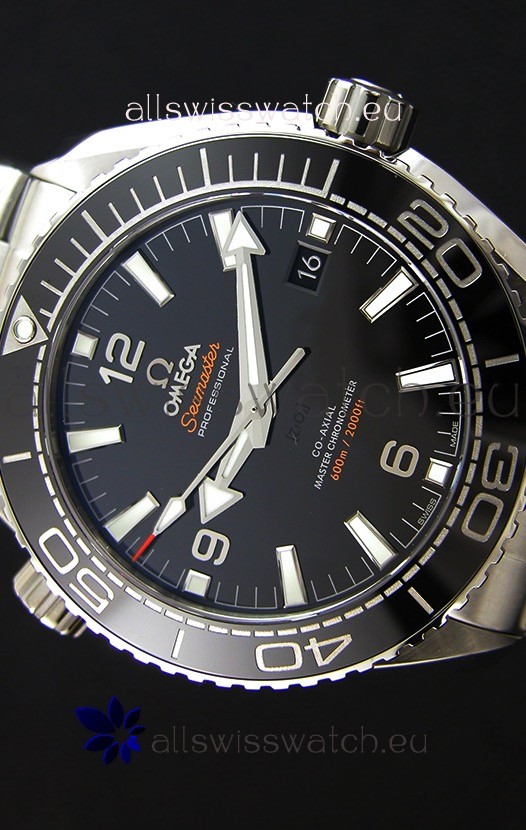 Omega Seamaster Planet Ocean 600M Black Dial 43.5MM Updated 1:1 Edition Replica 4