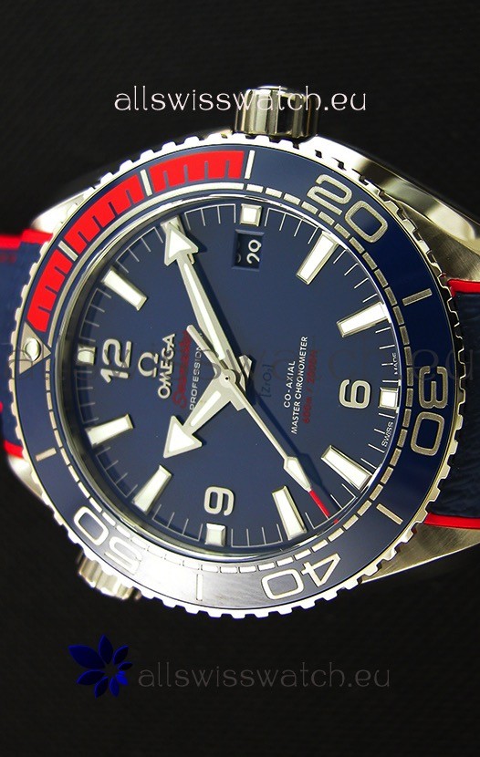 IMG_9081 Omega Seamaster Planet Ocean Pyeong Chang 2018 Edition1:1 Mirror Edition Replica 4