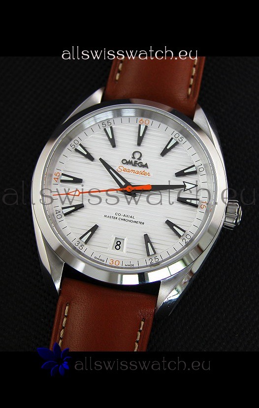 IMG_9081 Omega Seamaster Aqua Terra Co-Axial Stainless Steel 1:1 Mirror Replica 4