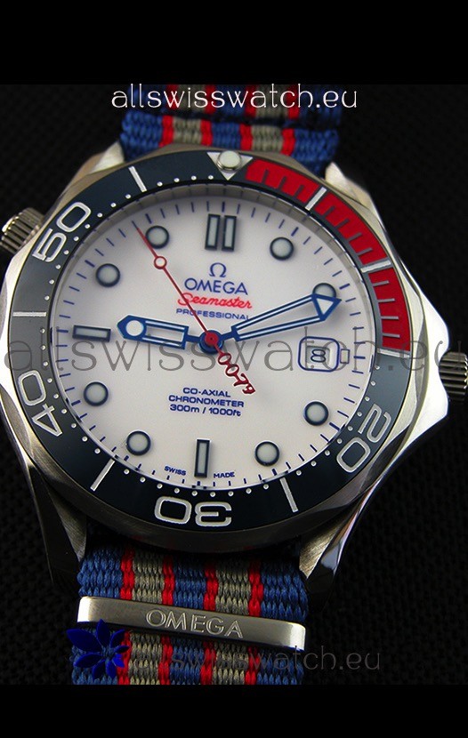 IMG_9081 Omega Seamaster Diver 300M 007 Commander's Limited Edition 1:1 Mirror Replica 4
