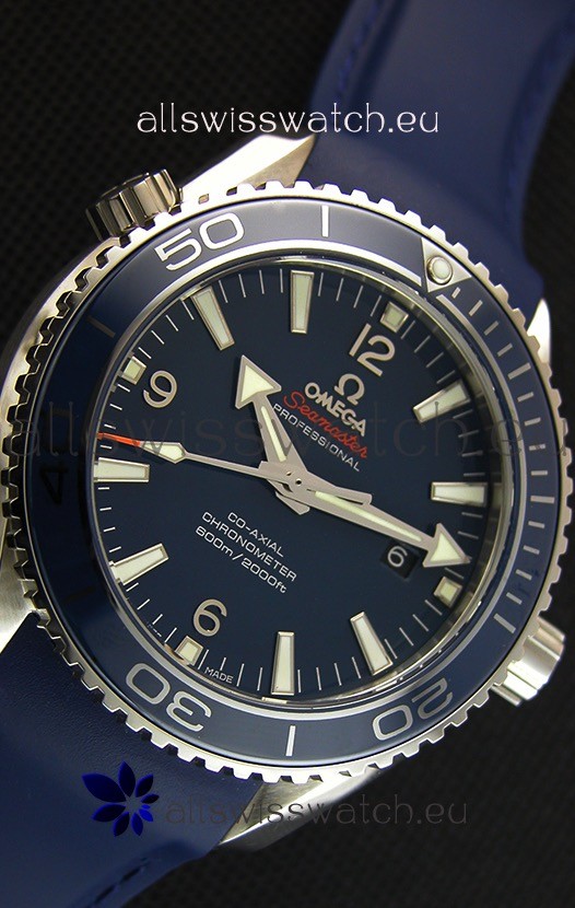 IMG_9081 Omega Seamaster Planet Ocean Blue Strap 45MM 1:1 Ultimate Edition Replica 4
