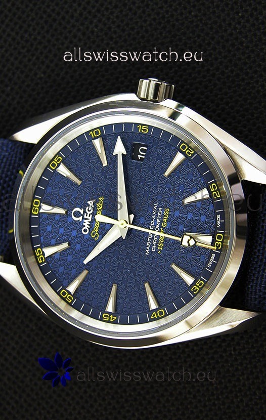 IMG_9081 Omega Seamaster Aqua Terra Co-Axial SPECTRE Limited Edition 1:1 Mirror Replica 4