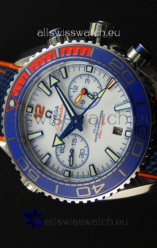 IMG_9081 Omega Seamaster Planet Ocean 600M Michael Phelps 1:1 Mirror Ultimate Edition Replica 4