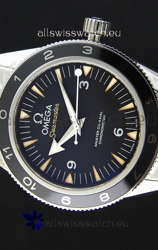 IMG_9081 Omega Seamaster 300 CoAxial 007 Spectre Edition 1:1 Mirror Ultimate Edition Replica 4