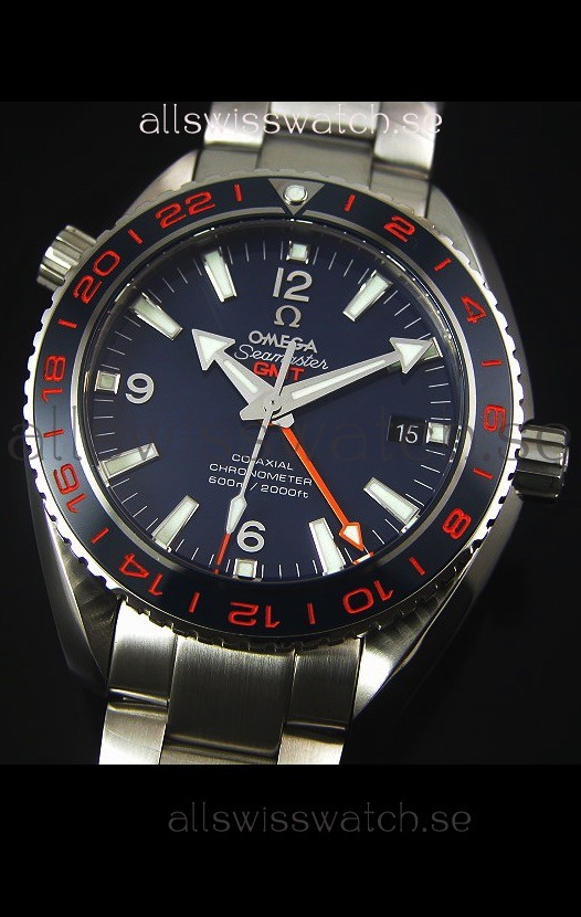 IMG_9081 Omega Seamaster Planet Ocean 600M GMT Good Planet 1:1 Mirror Replica 4
