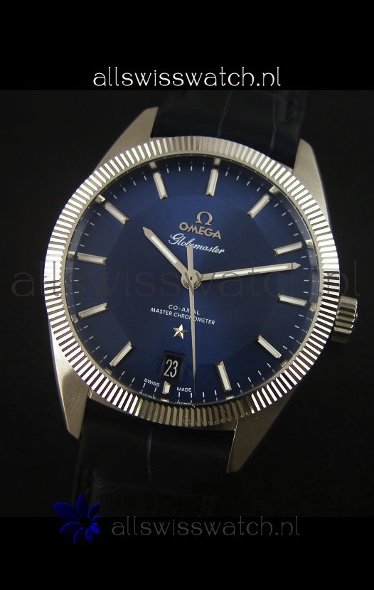 Omega Globemaster Co-Axial Dark Blue Dial Stainless Steel - 1:1 Mirror Replica 4