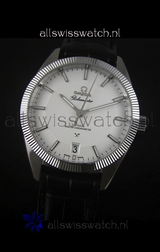 Omega Globemaster Co-Axial White Dial Stainless Steel - 1:1 Mirror Replica 4