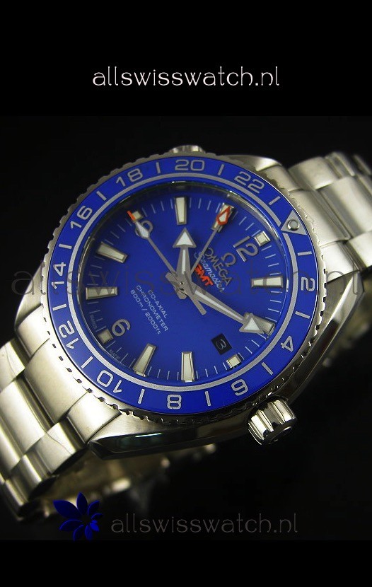 IMG_9081 Omega Planet Ocean GMT Blue- 1:1 Ultimate Mirror Edition Replica 4