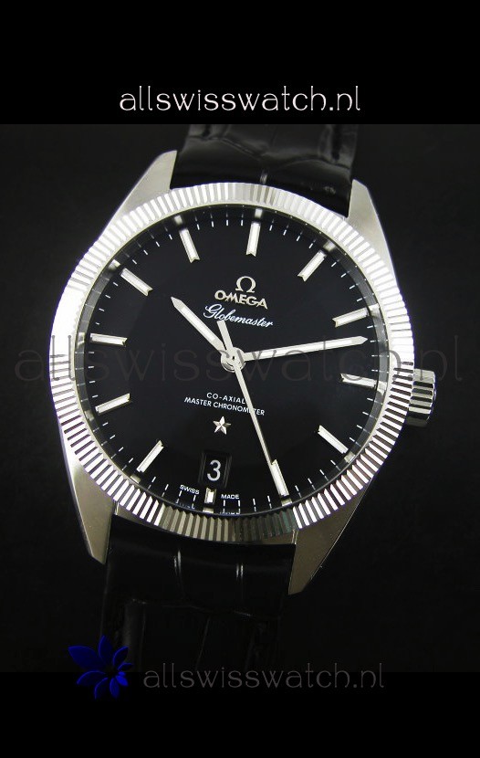IMG_9081 Omega Globemaster Co-Axial Black Dial Stainless Steel - 1:1 Mirror Replica 4