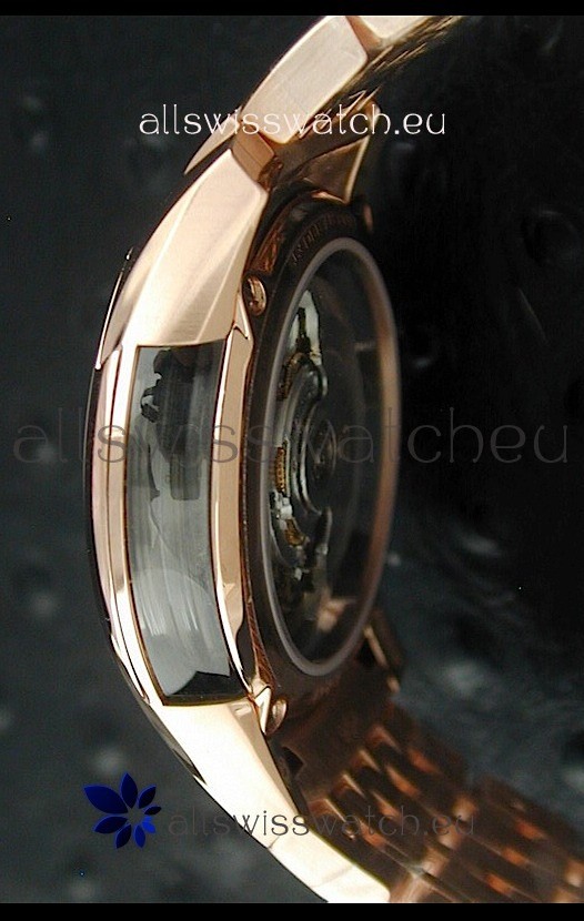 IMG_9081 Omega De Ville Hour Vision in Black Dial Replica 4