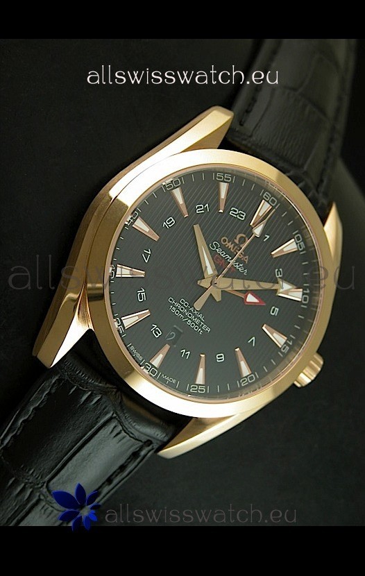 IMG_9081 Omega Seamaster Aquaterra Annual Calender GMT Replica 4