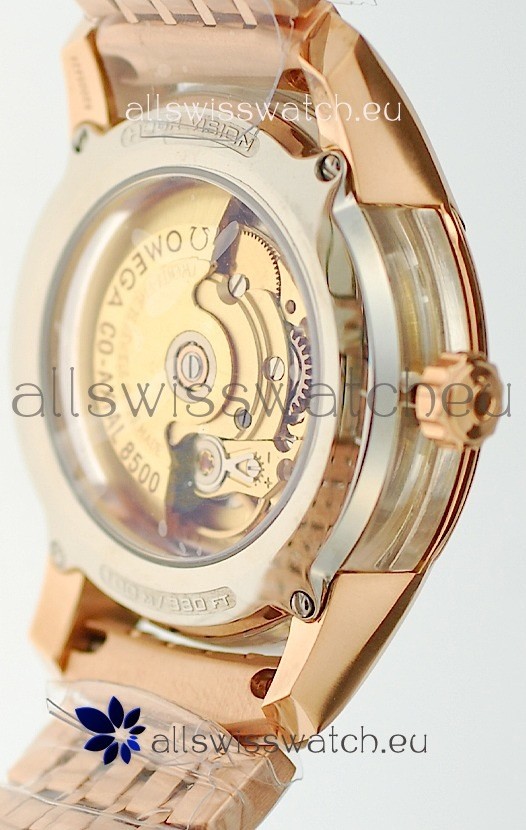 IMG_9081 Omega Co Axial De Ville Hour Vision Gold Replica 4