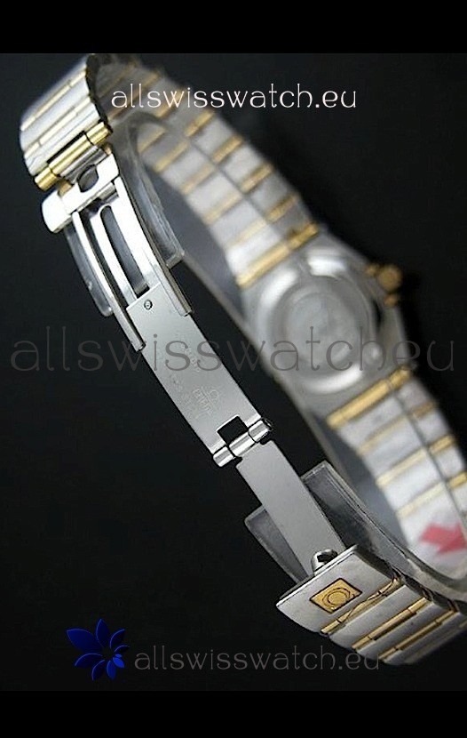 IMG_9081 Omega Constellation Chronometer Lady Two Tone - Real 18K Gold Replica 4