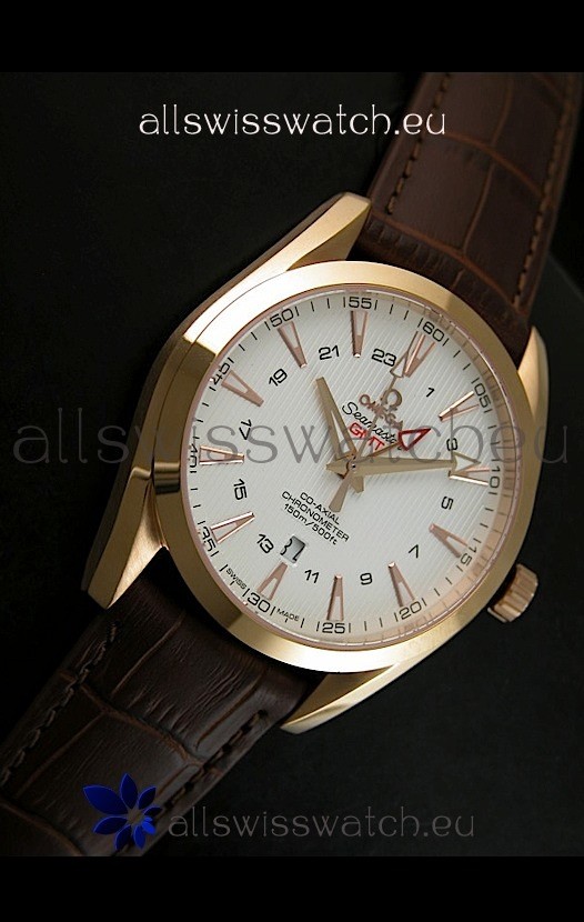 IMG_9081 Omega Seamaster Aquaterra Annual Calender GMT Replica 4