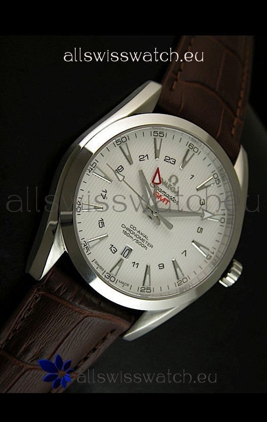 IMG_9081 Omega Seamaster Aquaterra Annual Calender GMT Replica 4