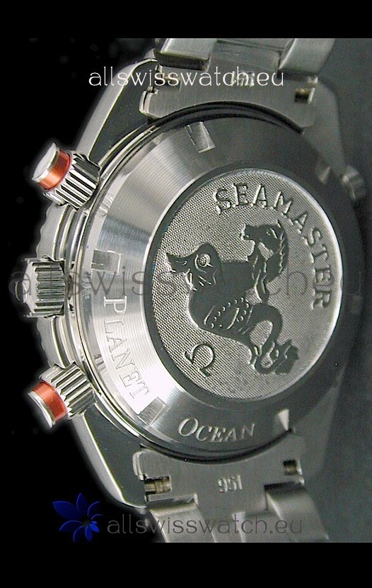 Omega Planet Ocean Seamaster in Black Dial Replica 4