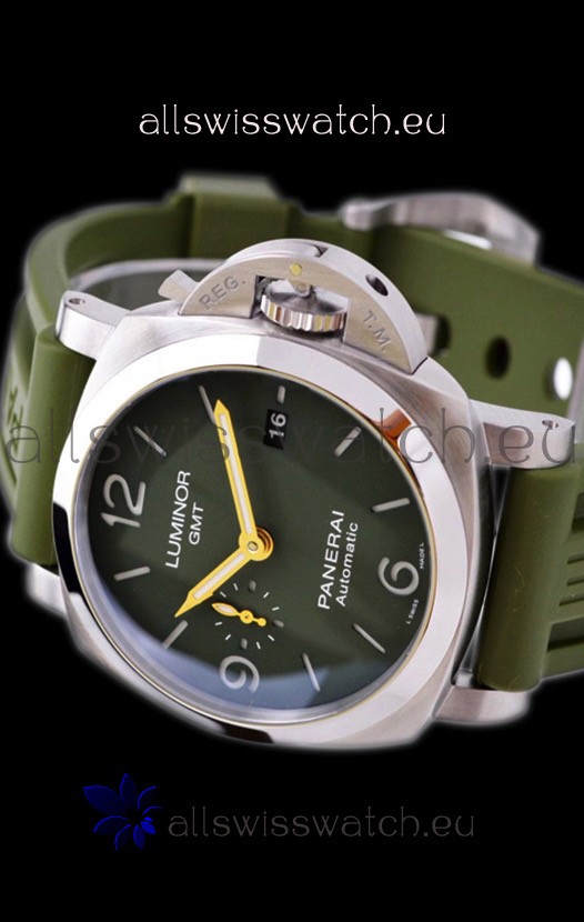 Panerai Luminor Marina GMT PAM1056 904L Steel - 1:1 Mirror Replica 4