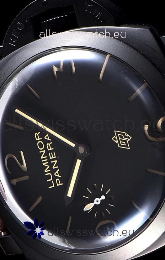 IMG_9081 Panerai Luminor 1950 3 Days PANERISTI Composite Cased Vintage Edition Replica 4