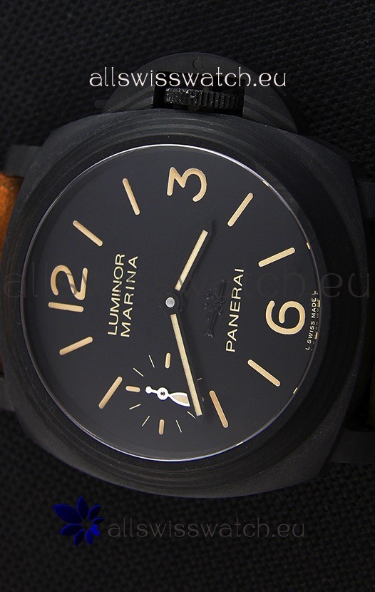 IMG_9081 Panerai Luminor Marina Carbotech Beverly Hills Boutique Edition Replica 4