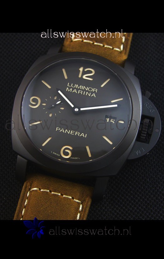 IMG_9081 Panerai Luminor Marina PAM386 Ceramica Case 1:1 Ultimate Replica 4