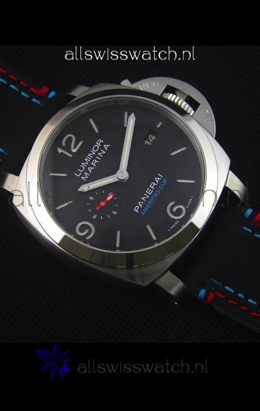 IMG_9081 Panerai Luminor Marina PAM727 America's Cup 1:1 Mirror Replica 4