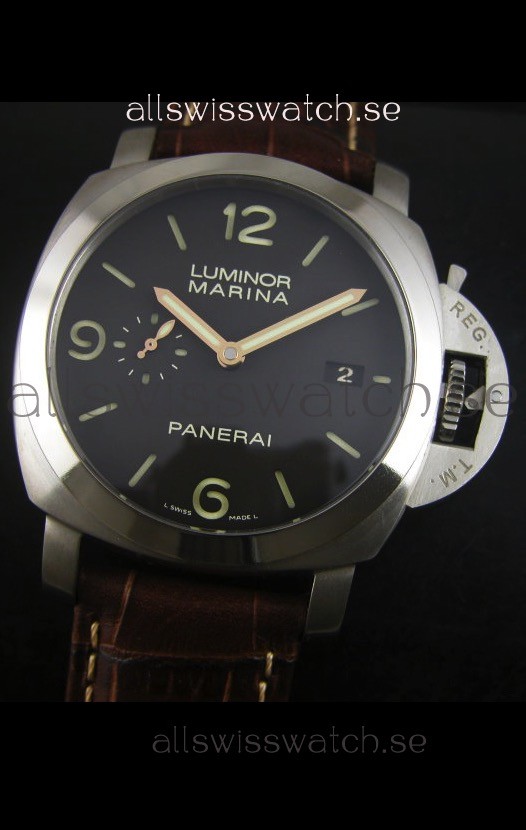 IMG_9081 Panerai Luminor Marina Titanium PAM351 1:1 Mirror Edition Replica 4
